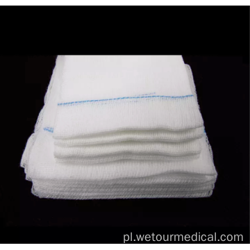 Jednorazowy biały chłonny sterylny bawełniany wacik medyczny
